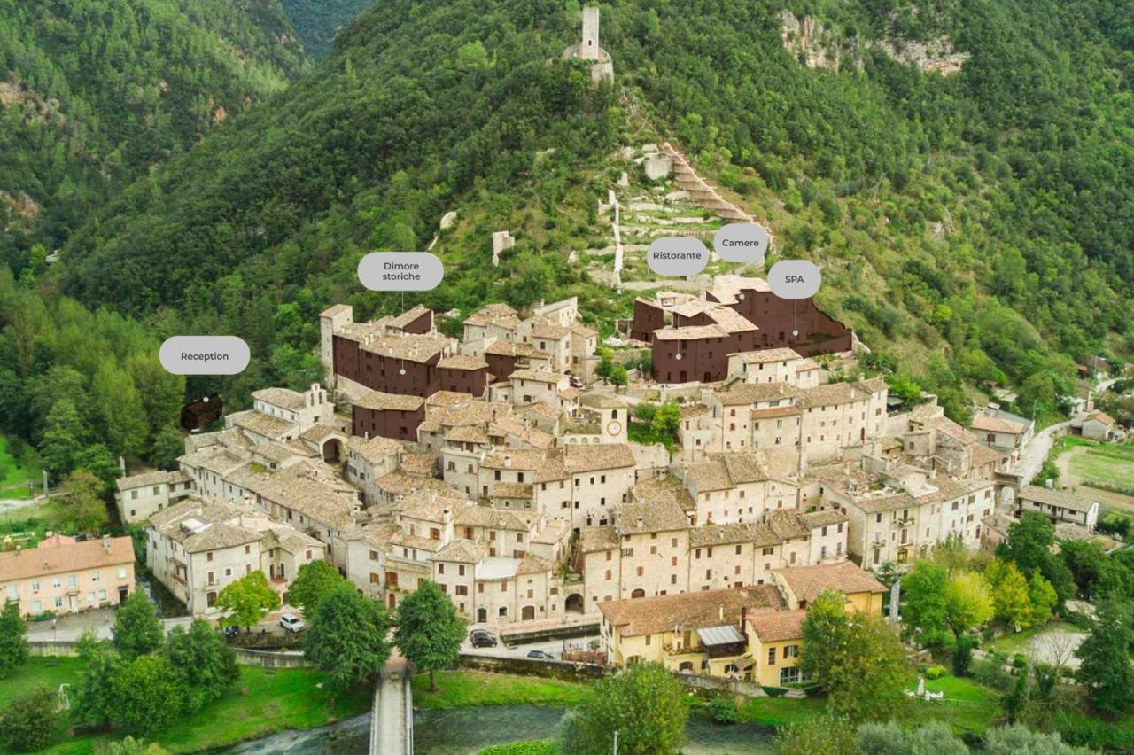 Torre Del Nera Albergo Diffuso & Spa Scheggino Exteriér fotografie